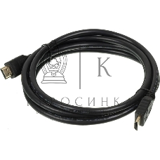 Кабель аудио-видео Buro 2.0 HDMI (m)/HDMI (m) 2м. позолоченные контакты черный