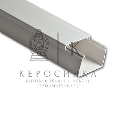 Кабель-канал 60х40 L2000 пластик белый Рувинил РКК-60х40