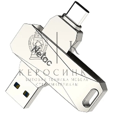 Флешка USB Netac U782C NT03U782C-128G-30PN dual USB 3.0+TypeC 128Gb, retail version