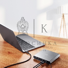 Переключатель ATEN 2-Port 4K DisplayPort USB-C KVM Dock Switch with Power Pass-through
