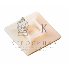 Площадка под винт самоклеящаяся Rexant 28х28 мм, белая, упаковка 100 шт.