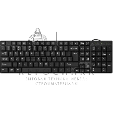 Клавиатура проводная Defender Accent SB-720, USB, черный