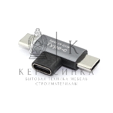 Переходник Type-C мама на 2 папа