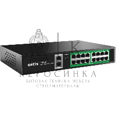 Коммутатор 16PORT 10/100M 16POE+2XGE+SFP P116GC NETIS