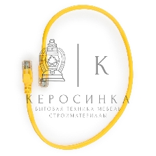 Патч-корд медный UTP Cablexpert PP10-0.25M/Y cat.5e, 0.25 м, литой, многожильный, желтый