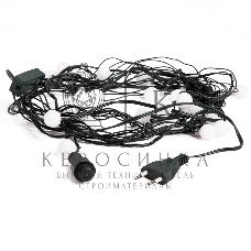 Гирлянда Neon-night Шарики Ø 18 мм, 5 м, темно-зеленый ПВХ, 30 диодов, цвет RGb