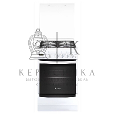 Плита газовая Gefest ПГ 5100-03 0002 белый, конфорок 4 шт, духовка 52 л, 50 см x 85 см x 58.5 см