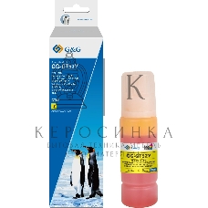 Чернила G&G GG-GT52Y желтый100мл для HP Ink Tank 110/115/116/118/310/315/316/318/319