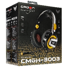 Гарнитура проводная игровая CROWN CMGH-3003 Black&orange