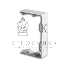 Переходник для РКК-100х60 и 100х40 соединительный (белый) ПРС-100х60 Рувинил