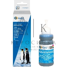 Чернила G&G GG-BT5000C фото голубой70мл для Brother HL-T4000DW/DCP-T510W/DCP-T710W/MFC-