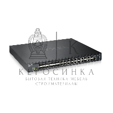Коммутатор Zyxel XS3800-28 L2+ switch, 4xRJ-45: 1/2.5/5/10G, 8xCombo (SFP: 1/10G, RJ-45: 1/2.5/5/10G), 16xSFP +