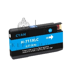 Картридж струйный NVPrint 711 (NV-CZ130A) Cyan для HP Designjet T120/T520 (27 мл)
