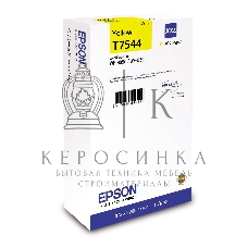 Картридж струйный Epson T7544 желтый экстраповышенной емкости для WF-8090/8590