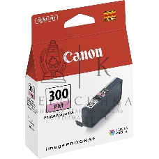 Картридж струйный Canon PFI-300 PM EUR/OCN пурпурный (magenta) (530 стр.) для Canon imagePROGRAF PRO-300