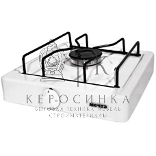 Газовая плита Мечта 100М белая, 1к Газ,1к., поворотные переключатели, белый