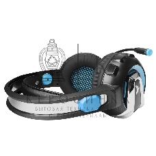 Гарнитура проводная игровая CROWN CMGH-3101 Black&blue