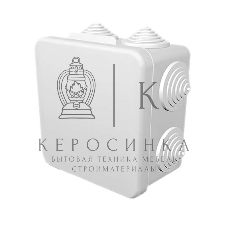 Коробка распределительная ОП 100х100х55 IP54 бел. ГУСИ С3В108 Б Евро