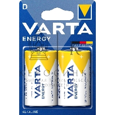 Батарейки VARTA ENERGY D бл. 2
