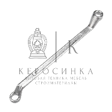 Ключ накидной коленчатый Rexant 10х13 мм, хром