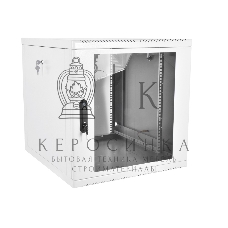 Шкаф телеком. настенный разборный 15U (600х650), съемные стенки, дверь стекло (ШРН-M-15.650)