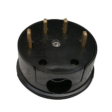 Вилка Rexant ВШ для электрической плиты 32 А, 380 В, 3Р+РЕ (ОУ) черная