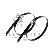 Хомут-стяжка стальная с полимерным покрытием Rexant 300x4,6 мм, упаковка 50 шт.