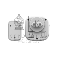 Звонок дверной беспроводной Rexant в розетку мигающий 36 мелодий IP44 (белый/серый)