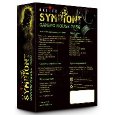 Мышь проводная Oklick 765G черный, 2400 dpi, USB, кнопки - 6