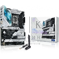 Материнская плата ASUS ROG STRIX Z790-A GAMING WIFI D4, LGA 1700, Intel Z790, 4xDDR4, 4xSATA, 4xM.2, 1xPCI-E 5.0 x16, 2xPCI-E 4.0 x4, 1xHDMI, 1xDP, 1x 2.5Gb LAN, 2xUSB-A 3.2 Gen 2, 4xUSB-A 3.2 Gen 1, 5x3.5 мм, 7.1, Standard-ATX