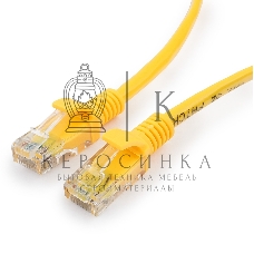 Патч-корд UTP Cablexpert PP12-30M/Y cat.5e, 30м, литой, многожильный, желтый