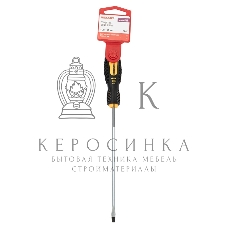 Отвертка шлицевая Rexant SL 4х150 мм, двухкомпонентная рукоятка