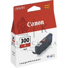 Картридж струйный Canon PFI-300 R EUR/OCN красный (920 стр.) для Canon imagePROGRAF PRO-300
