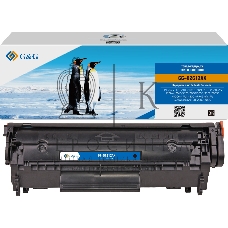Картридж лазерный G&G GG-Q2612AX черный (2500стр.) для HP LJ 1010/1012/1015/1018/1020/1022/1022n/1022nw/3015/3020