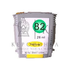 Картридж струйный NVPrint 82 (NV-C4913A) Yellow для HP DesignJet 500/800 (69 мл)