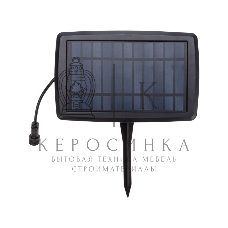 Гирлянда садовая Rexant Канэри, 20м, 3000К, встроенный аккумулятор, солнечная панель, коллекция Лондон