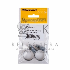 Хомут червячный PROconnect 16-27-0,7 мм, (упак. 2 шт)