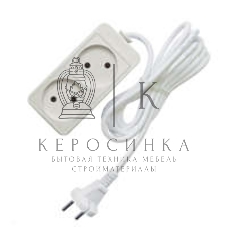 Удлинитель 2х5 м без заземл. 10А IP20 2.2 кВт Союз 481S-1205