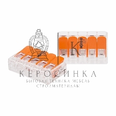 Универсальная компактная клемма 5-контактная до 4,0 мм² (25 шт./уп.) WAGO 221-415