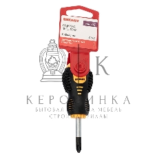 Отвертка крестовая Rexant PH 2х40 мм, двухкомпонентная рукоятка