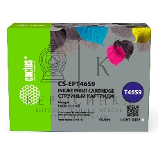 Картридж струйный Cactus CS-EPT46S9 T46S9 светло-серый (30мл) для Epson SureColor SC-P700