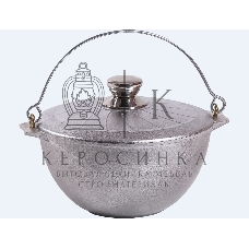 Казан походный 56300 6 л, литой алюминиевый с крышкой