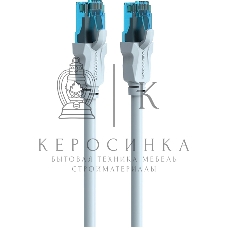 Патч-корд Vention прямой UTP cat.5е, RJ45 - 2м. Серый VAP-A10-S200