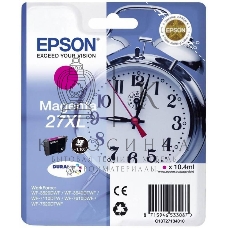 Картридж струйный Epson 27XL T2713 (C13T27134022/C13T27134020) пурпурный, 10.4 мл (1100 стр.), для WF7110/7610/7620