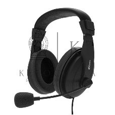 Гарнитура проводная Ritmix RH-540M черный