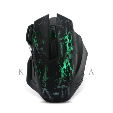 Мышь проводная Crown Gaming CMXG-601 черный, 1800 dpi, USB, кнопки - 7