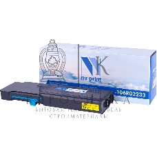 Картридж лазерный NVPrint совместимый Xerox 106R02233 Cyan для Phaser 6600/WC6605 (6000k)