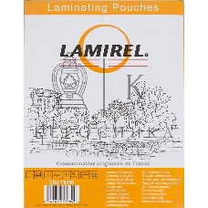 Пленка для ламинирования Lamirel LA-78656 75мкм A4 (100 шт) 216x303 мм