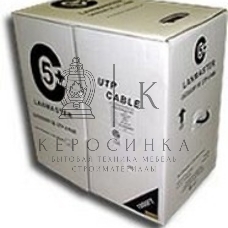 Кабель информационный LANMASTER LAN-5EUTP-WP-OUT cat.5е U/UTP не экранированный 4X2X24AWG PVC внешний 305м черный