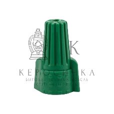 Соединительный изолирующий зажим Rexant с лепестками СИЗ-99 ø 12 мм (2,5-6 мм²), зеленый (100 шт./уп.)